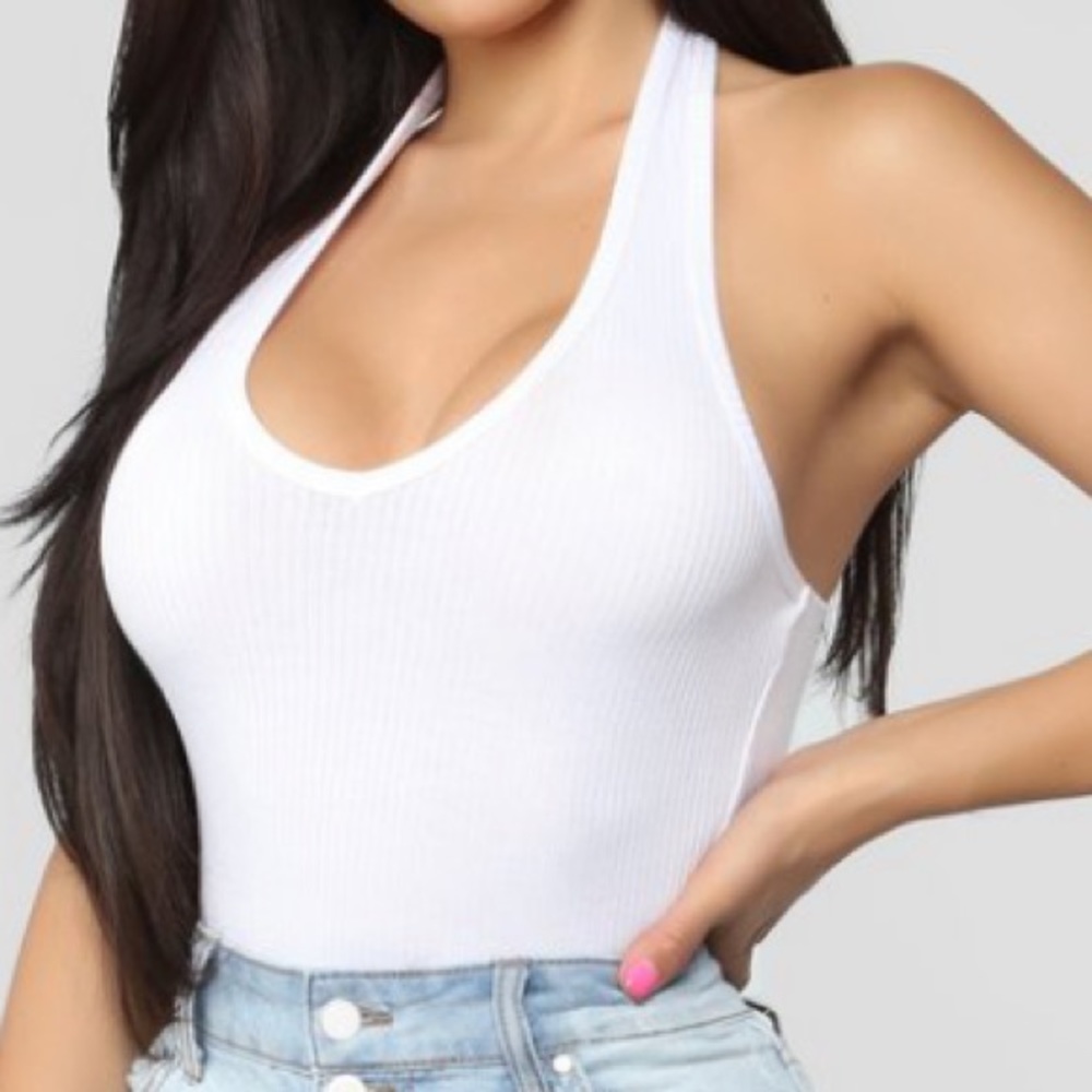 White Croptop